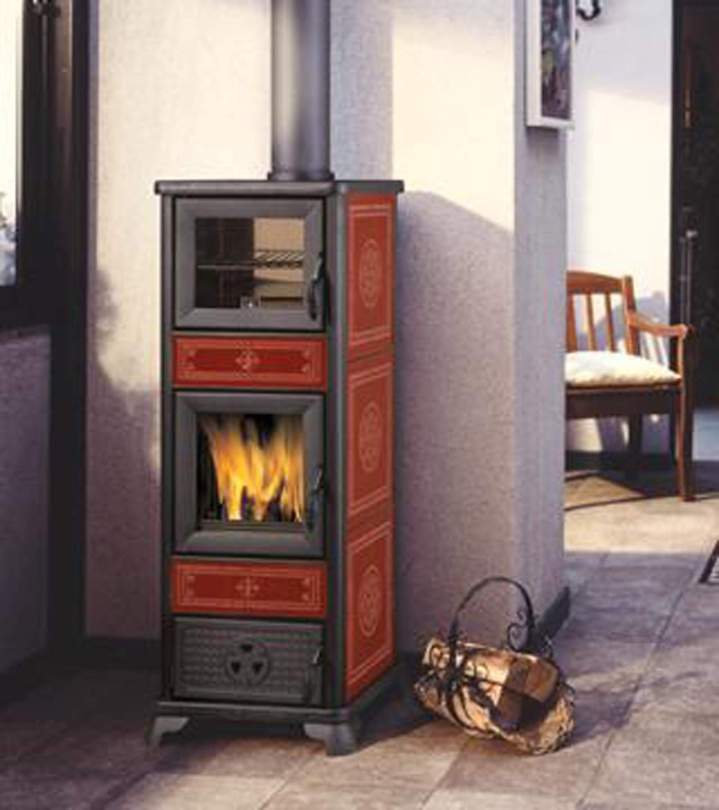 Poêle à bois design La Charité-sur-Loire